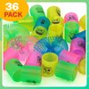 Cocurb 36 Pcs Mini Spring Party Favors for Kids 4 to 8 Birthday,Stress Relief Bulk Fidget Toys,Goody Bag Stuffers Classroom Prizes, Spring Bulk Toys for Kids Prize Small Toys Presents 4 Bright Colors