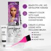 Got2b Color Remix, Customizable Semi-Permanent Hair Color, 094 Purple Punch