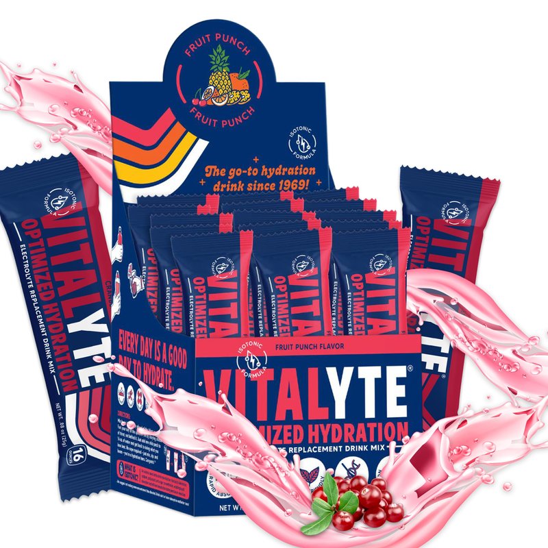 Vitalyte Electrolyte Powder Packets - Isotonic Clean Electrolyte ...