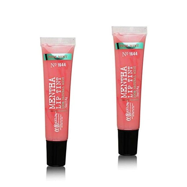 2 Pack Mentha Lip Tint - Pink Mint -Formula No 1644 - New Packaging