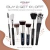Duo Fiber Stippling Brush By Keshima - Premium Stipple Brush, Best Liquid Foundation Brush, Blending Brush, Face Brush