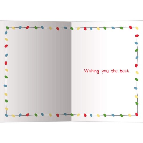 Tree-Free Greetings Christmas Cards, Holiday Card Set with Matching Envelopes, 5x7 Inch Cards, Box Set of 10, Merry Christmoose (HB30409)