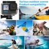 HONGDAK 196ft/60m Waterproof Housing Case for GoPro Hero 12 11 10/9 Black, Protective Underwater Dive Housing Shell with Bracket Accessories for Go Pro Hero12 Hero11 Hero10 Hero9 Action Camera