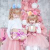 WLLHYF Diamond Crown Hair Pin Bow Hair Clips Gradient Metal Side Hair Barrette Princess Headband Mini Birthday Crown Hair Styling Headdress Accessories Children's Day Gift for Girls Kids