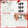 100 PCS Christmas HoHoHo Cocktail Napkins 3-Ply Santa Hat Paper Napkins Disposable Christmas Funny Paper Napkins for Xmas Winter Holiday Dinner Party Supplies, 5 x 5 inch