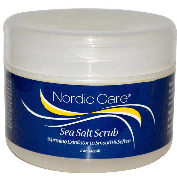 Nordic Care Sea Salt Scrub, 8 Ounce