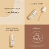 The Honest Company Silicone-Free Conditioner | Gentle for Baby | Naturally Derived, Tear-free, Hypoallergenic | Citrus Vanilla Refresh, 10 fl oz