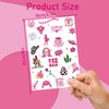 Gameza Cowgirl Temporary Tattoo - 200+ Pink Temporary Tattoos for Women Temporary Tattoo Stickers Kids Disco Bachelorette Let's Go Girls Party Favors Yeehaw Horse Stickers Cowgirl Party Supplies