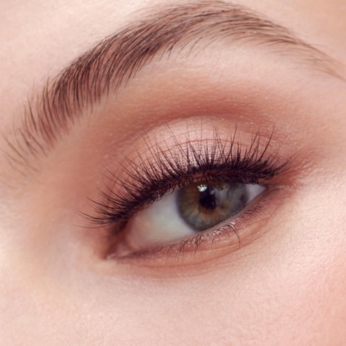 KISS The New Natural, False Eyelashes, Pearl Earring', 12 mm, Includes 4 Pairs Of Lashes, Contact Lens Friendly, Easy to Apply, Reusable Strip Lashes