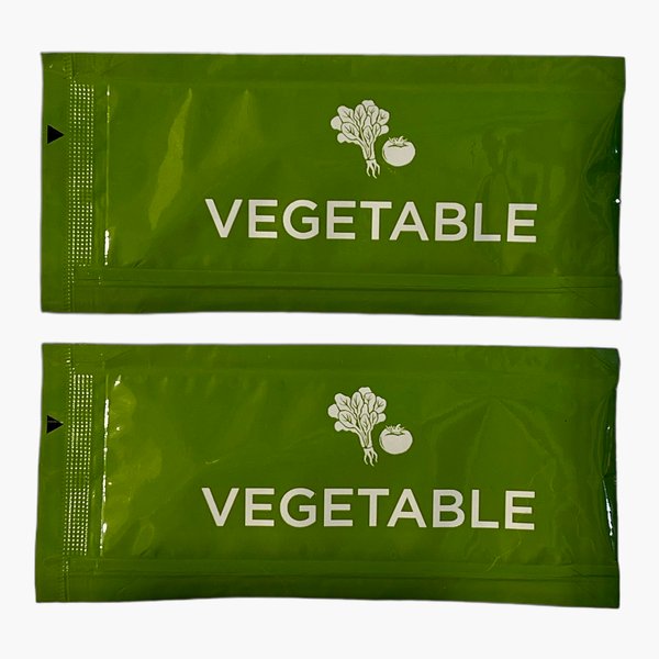 Savory Choice Reduced Sodium Vegetable Broth Concentrate, 50 Stick Packs (9.6g Each)