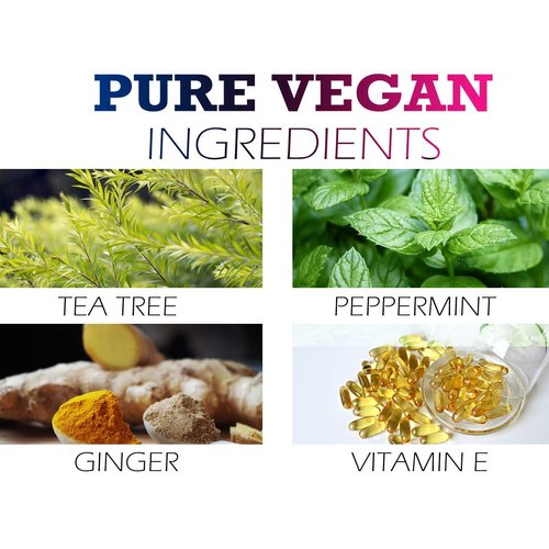 Hair Speed Advanced | Natural Hair Growth Oil - Hair Regrowth with Ginger, Tea Tree, Peppermint - Natural Hair Loss Drops - Men & Women | 2oz