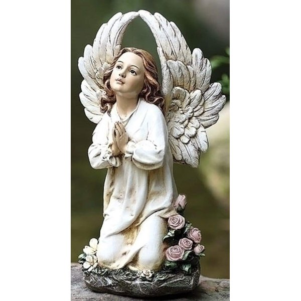 Joseph's Studio 16" Kneeling Angel Garden Statue