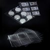 6 Pocket Coin Pages, 10 Sheets Plastic Coin Holders Stamp Collector Supplies for Coin Stamp Currency Collection