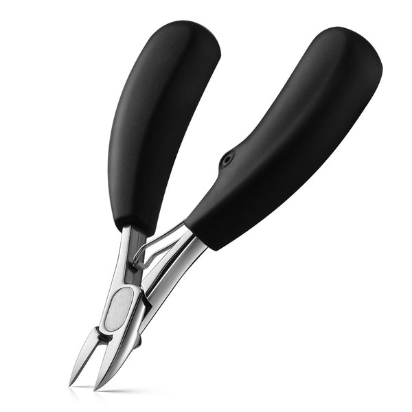 BEZOX Straight Toenail Clippers for Ingrown Toenail Prevention, Podiatrist Ingrown Nail Clippers for Thick Toenails, Ergonomic Finger Nail Clippers for Adults, Seniors, Men and Women