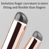 2 Pcs Silicone Nail Art Brushes,Reusable Nail Brushes For Nail Art Silicone Jelly Head Nail Brushes For Women Lip Lipstick Concealer Makeup Brush Nail Glitter Gradient Shading Manicure Tools