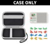 Case Compatible with GiiKER Super Blocks Puzzle Game, Super Slide Brain Teaser Puzzle Holder, Organizer Storage Bag for Electronic Brain Game Console & Puzzles for Kids Boys and Girls -Box Only-Black