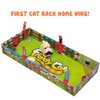 Fraidy Cats - Interactive Kids Board Game - Cat Movers Go Flying with Motorized Dog - Play with 2 to 4 Players - for Kids Ages 5 and Up