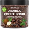 100% Natural Arabica Coffee Scrub with Organic Coffee & Shea Butter - Best body scrub 10 oz