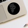 It's No Use Going Back to Yesterday Because I was A Different Person Then Round Label Stickers 100pcs Circle Decals for Water Bottle Luggages Laptop Computer Envelopes Seals Card Boxes 1.5in