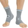 NeoTech Care Ankle Support Brace with Rayon Fabric Made from Bamboo, Gray (Size XS, 1 Pair)