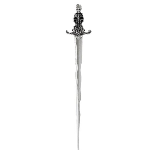 Women Vintage Wicca Hair Stick Hair Pins Long Hair Decoration Halloween Lady Accessories Jewelry (03)