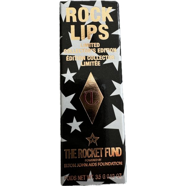CHARLOTTE TILBURY Rock Lips Ready For Lust (deep berry-red) Lipstick.