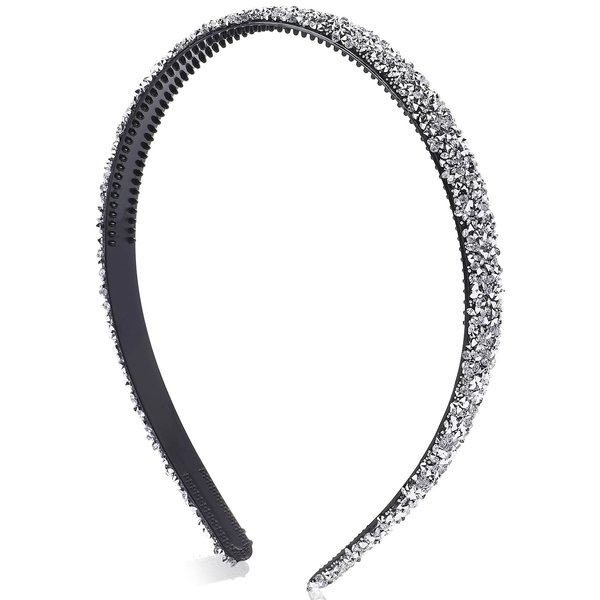 Crystal Headbands for Women, Rhinestone Headbands, Women Headband Hairband, Fashion Sparkle Handband, Crystal Diamond Women Hairbands, Rhinestone Headbands for Bridal Wedding Party