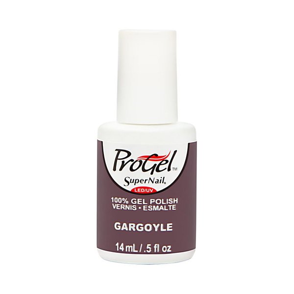 Supernail Gel Polish for Nails, Gargoyle Creme, 0.5 Fluid Ounce
