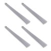 Coshar 4Pcs Metal Massage Spoon Mini Makeup Spatula Applicator Tool for Face And Eye Cream, Facial Massager, Lip Mask, Makeup