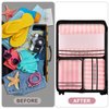 Ougrand 9 Set Packing Cubes Luggage Packing Organizers for Travel Accessories Space Saving Travel Bags for Carry On, Lightweight Mesh Zipper, Clothes, Shoes and Laundry Bag, Suitcases (Pink Streak)