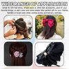 Wokape 80Pcs 3 Inch French Barrette Hair Clips, 80mm Metal Blank Hair Clips for Salon and Women Girls Hair Bows DIY Projects