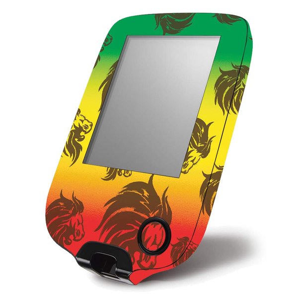 MIGHTY SKINS MightySkins Skin Compatible with Abbott Freestyle Libre 1 & 2 - Rasta Rainbow | Protective, Durable, and Unique Vinyl Decal wrap Cover | Easy to Apply, Remove, and Change Styles | Made in The USA, ABFRLI10D