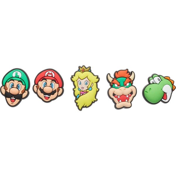 Crocs Jibbitz Icon Pack Shoe Charms | Super Mario, Small