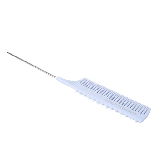 Highlighting Clip Comb Teasing Foiling Salon Hair Clip Weaving Rat Tail Parting Combs, Durable, Reasonable Comb Spacing, Multipurpose, Portable Design, Convenient Hair Parting