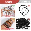 GEEHUA Boho Hair Ties, 20Pcs Hair Tie Bracelets for Men Women Cute Brown Bracelets Hair Ties Soft Elastic Hair Ties for Buns Curly Thick Thin Hair Pony Tails Holders No Damage(4 Styles, 10 Colors)