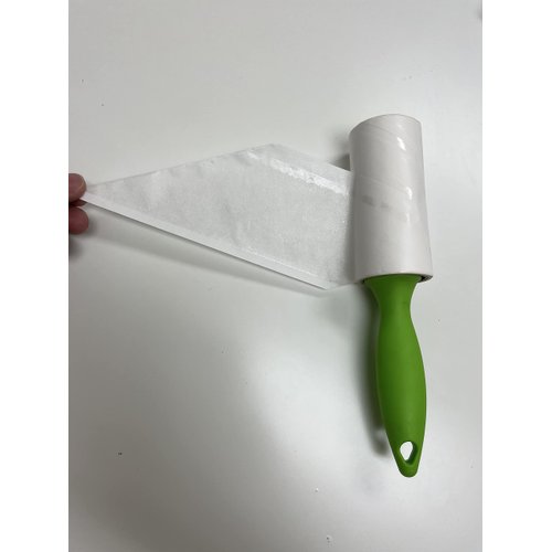 Leo Small Lint Roller + 6 Refills Total 360 Sheets of Sticky Peel Tape Per Roll For Pet Hair Remover Lint Brush (6pc Mini Lint Roller)