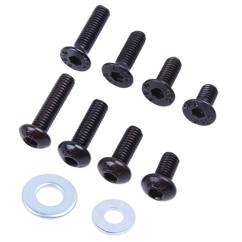 HobbyPark 340pcs Universal RC Screw Kit (M3, Hex Flat & Buttom Head)& M3 M4 Bolts Washers(Washers only) Hardware Fasteners for Traxxas Axial Redcat HSP HPI Arrma Losi 1/8 1:10 Scale RC Cars