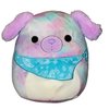 Squishmallow Official Kellytoy Plush Pets Squad Dogs Cats Bunnies Frogs Squishy Soft Plush Toy Animals (Teal/White/Purple, Bashira Dog, 8 Inch)