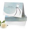 Bridal Shower Wedding Thank You Cards with Envelopes, Thank You From The Bride To Be Cards, Bridal Shower Thank You, 30 count
