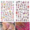 6 Sheets Cute Nail Art Stickers Decals Self Adhesive Nail Art Supplies Kawaii Nail Decals Cute Cat Nail Designs Charms Cartoon Nail Stickers for Women Girls DIY Manicure Decorations