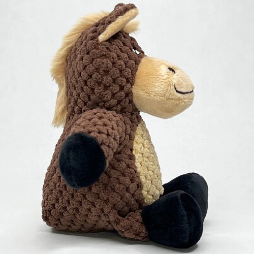 Glory To Dog Barnyard Horse Plush Small Dog Toy