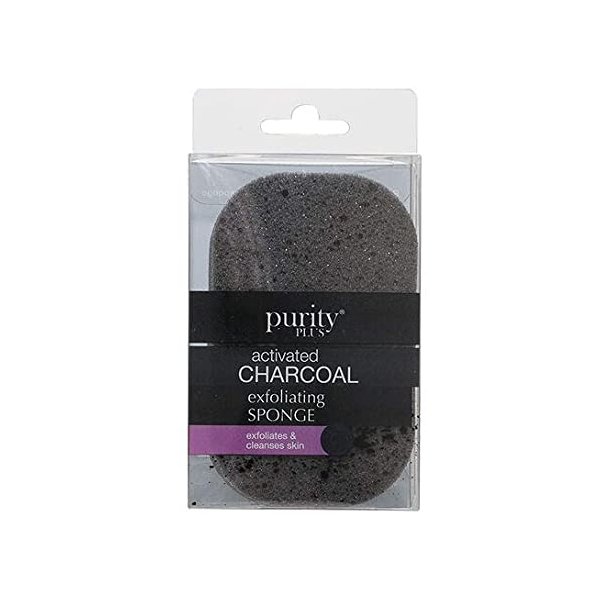 Charcoal Activated Exfoliating Sponge