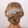 Rumtock Wedding Bridal Big Statement Hair Comb Bridesmaid Side Combs for Women Girls Boho Vintage Hair Piece