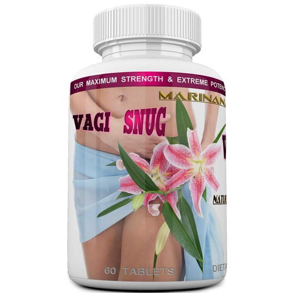 MARINANATURALS VAGI SNUG Vaginal Tightening Enhancement Pills - Natural Firming Pills - Enhance Vaginal Tight. 60 Tablets