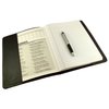 Rustic Ridge Leather Refillable Leather Composition Notebook Notebook Cover - Composition Book Cover (Black)