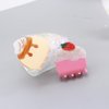 Generic Funny Strawberry Cake Hair Clip,Acetate Claw Clip for Women,Women Hair Accessories, 1 Count (Pack of 1)