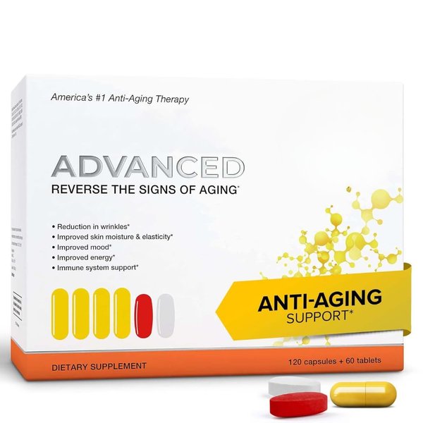 Advanced for Women, Anti-Aging Supplement for Women, Skin Benefits, Mood Support, 30 Day Supply