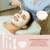 Rowcay DIY Mask Mixing Bowl Set, Silicone Mask Mixing Toolkit, contains 5 pieces of mask bowls, mask brushes, bowl stick spatula, mask applicator, measuring cup. Great beauty tools for home salon.