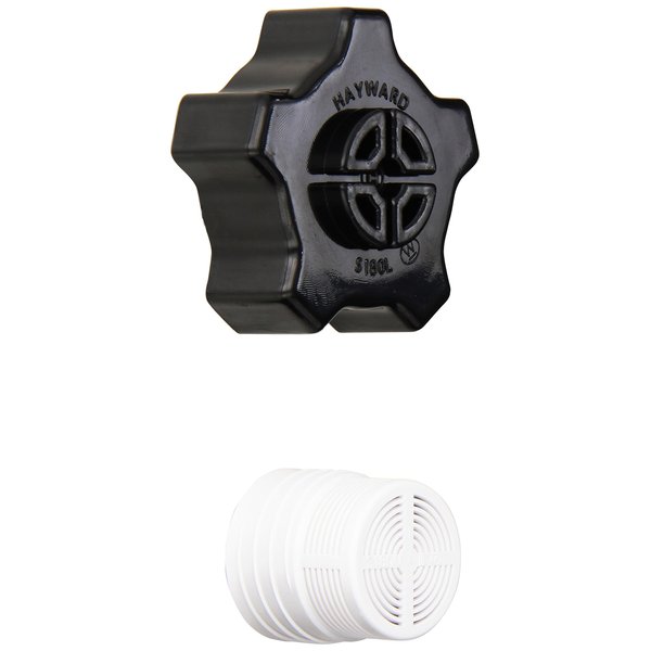 Hayward SX180LA Drain Cap, Gasket and Screen Replacement for Hayward Pro Series Sand Filter