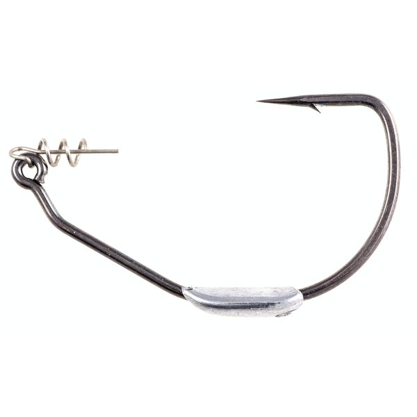 Owner Weighted Beast Fishing Hook, Black Chrome, Small